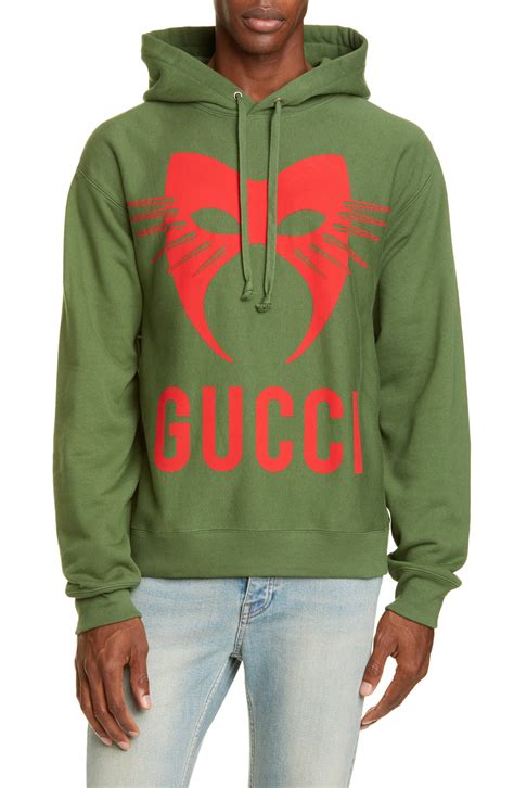 gucci the mask as a cut hoodie|gucci sweatshirts for men.